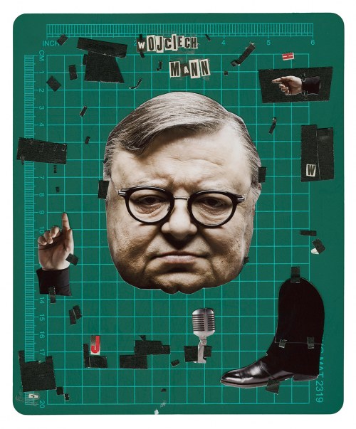 "Wojciech Mann", 2015, Rafał Milach
