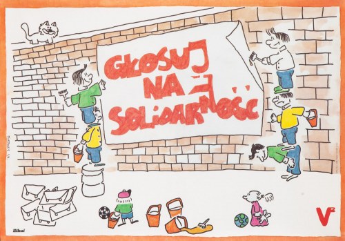Głosuj na SOLIDARNOŚĆ, 1989, Mikołaj Ch