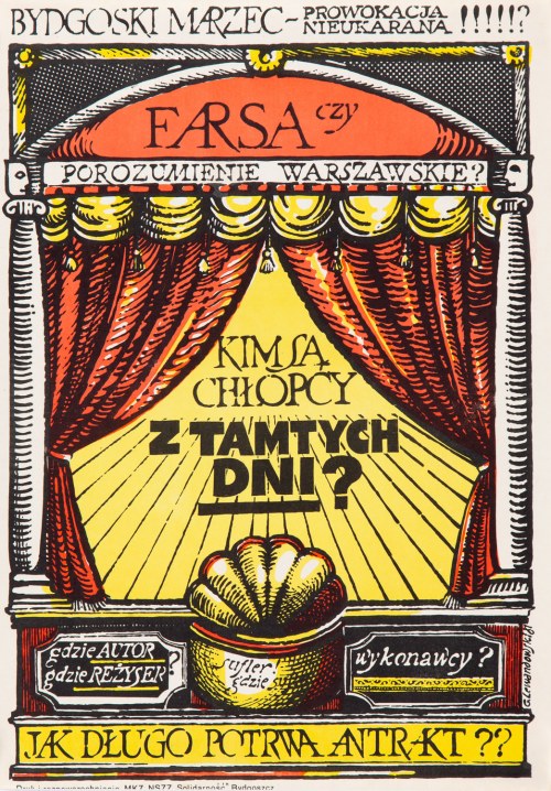 Kim są chłopcy z tamtych dni?, NSZZ SOLIDARNOŚĆ, Bydgoszcz, 1981, Gerard Lewandowski