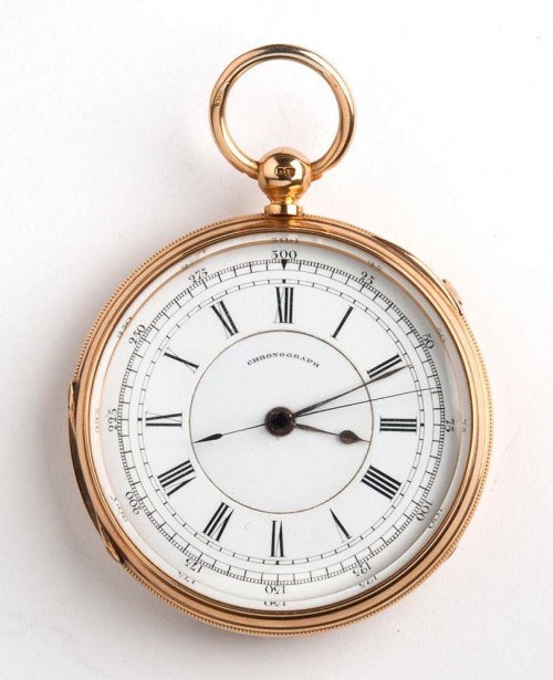 chronograph 1/5 centre seconds - London 1879, THOMAS CARR