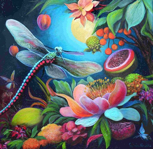Szmaragdowa metamorfoza, 2023, Sylwia Krasicka