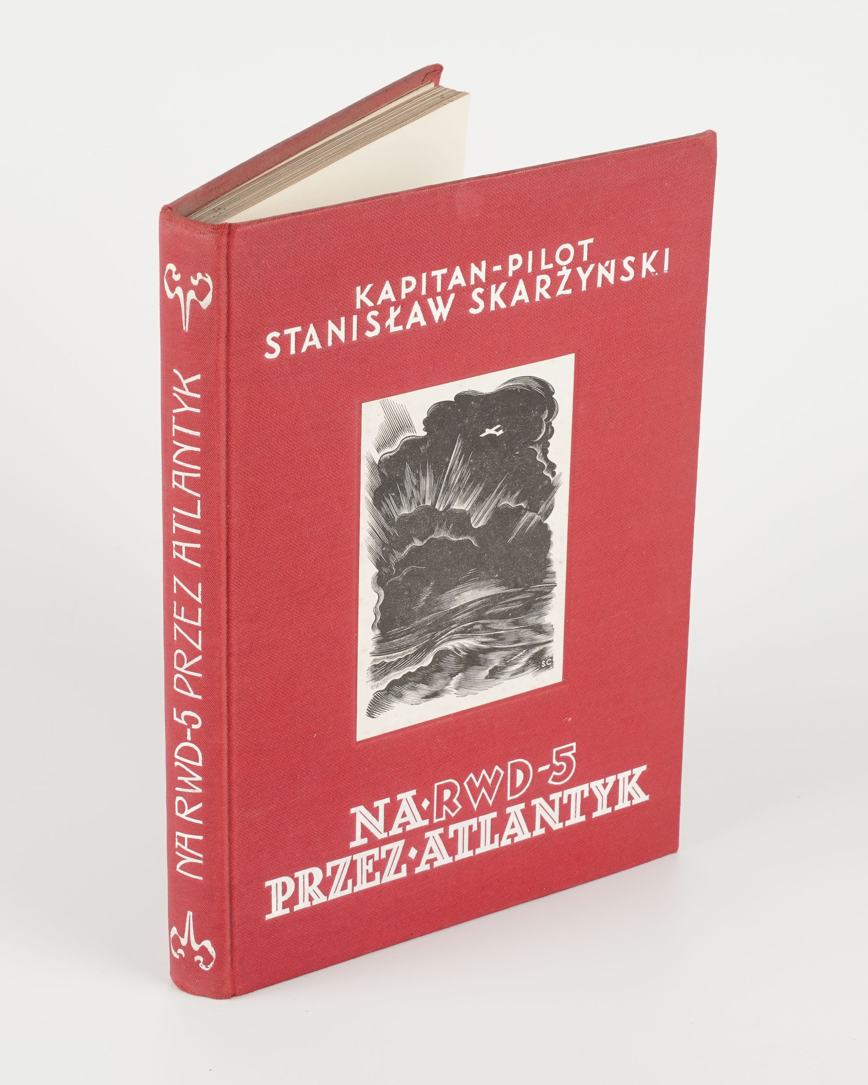SKARŻYŃSKI Stanisław - Na RWD 5 przez Atlantyk [1934] [opr. graf