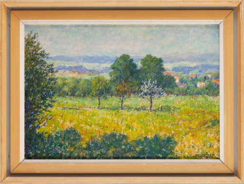 Pejzaż z Czech wschodnich, Josef Arnet