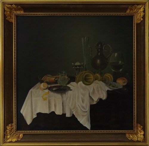 Śniadanie wg. Willem Claesz Heda, Eugeniusz Gawroński
