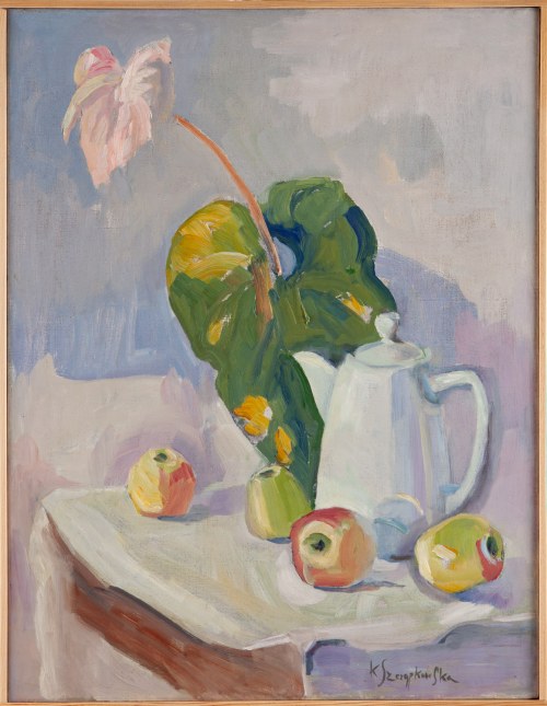 Martwa natura z Anthurium, Krystyna Szczypkowska