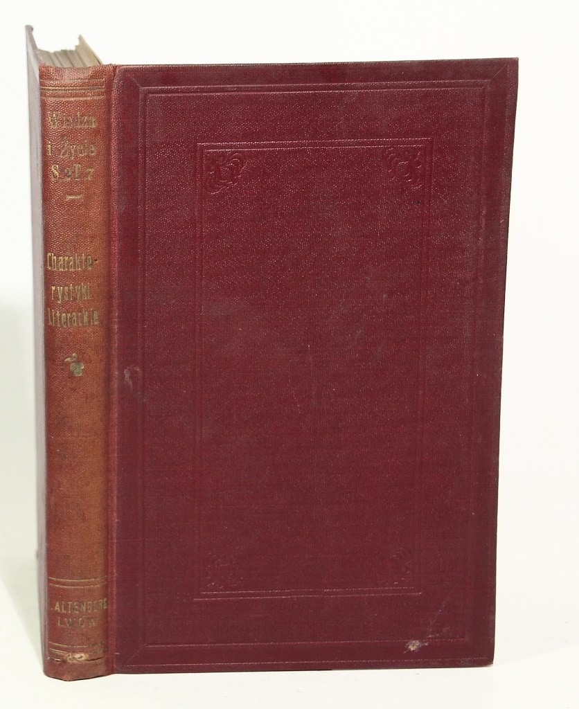 Charakterystyki literackie Antoni Gałecki Stefan Żeromski, Zygmunt