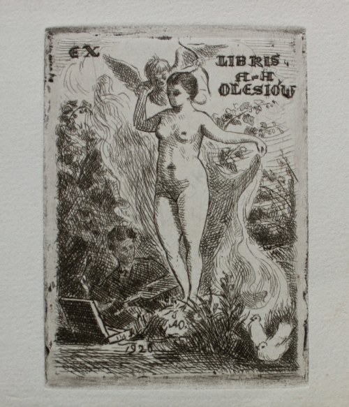 Ex librisy, Andrzej Oleś