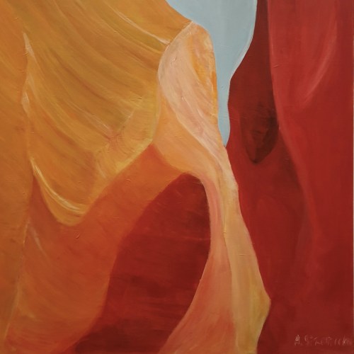 Abstract Arizona, 2023, Agata Strzemecka