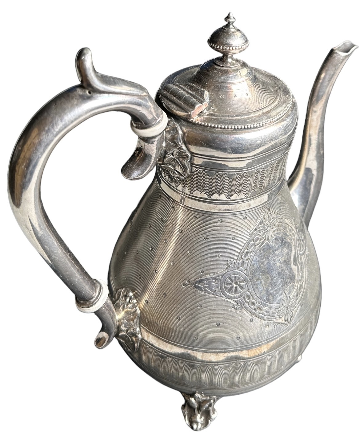 Ag 800 silver jug, weight 666 g. - Online auction / Online bidding