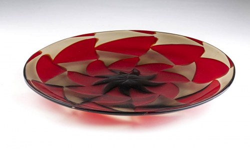 Large plate, Intarsio series, Barovier & Toso