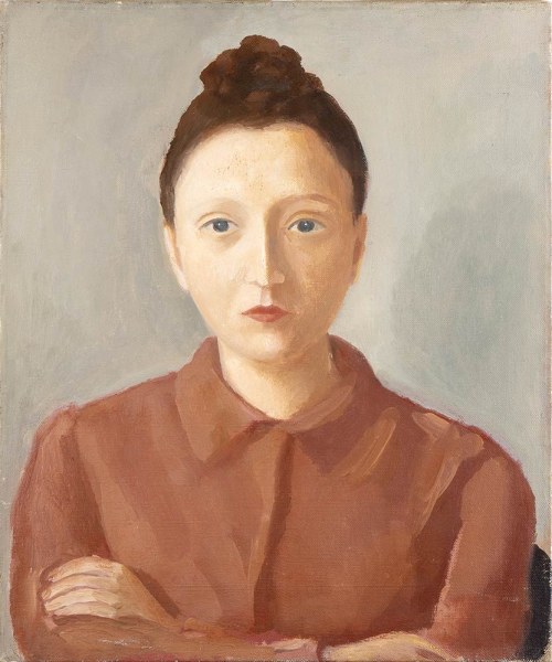 1891 - Wenecja, 1984), Portret młodej damy, 1941, Virgilio Guidi