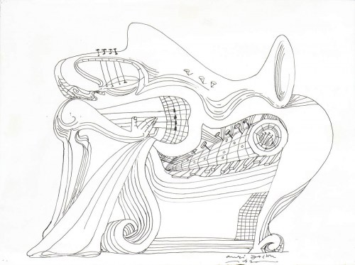 1896 - Parigi, 1987), Untitled, 1942, André Masson