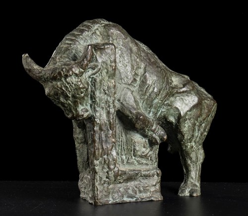 1891-1978), Bue alla ferratura, 1964, Ferruccio Ferrazzi