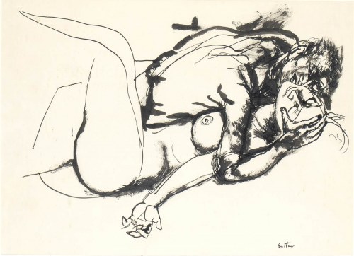 1911 - Rome, 1987), Lovers, Renato Guttuso