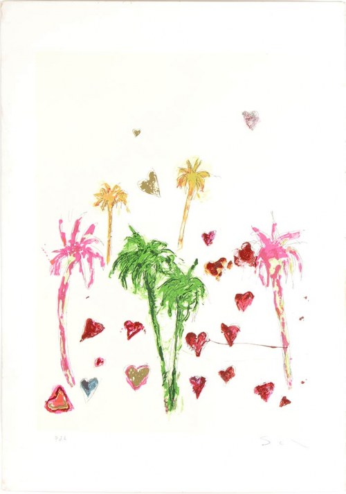 1934 - Rome, 1998), Palms, Mario Schifano
