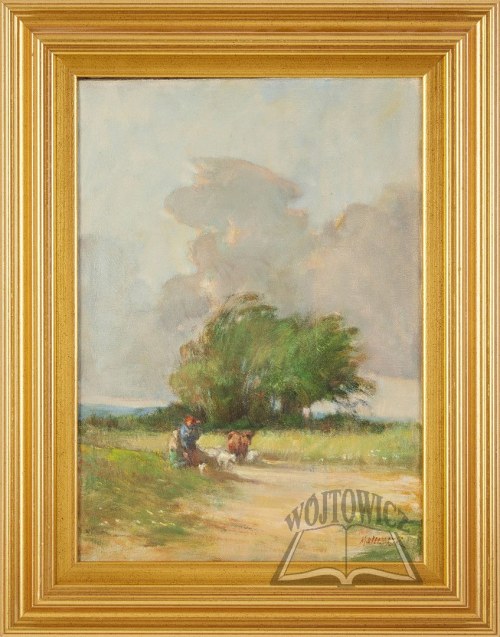 "W drodze do domu"., Mieczysław Wieczorek