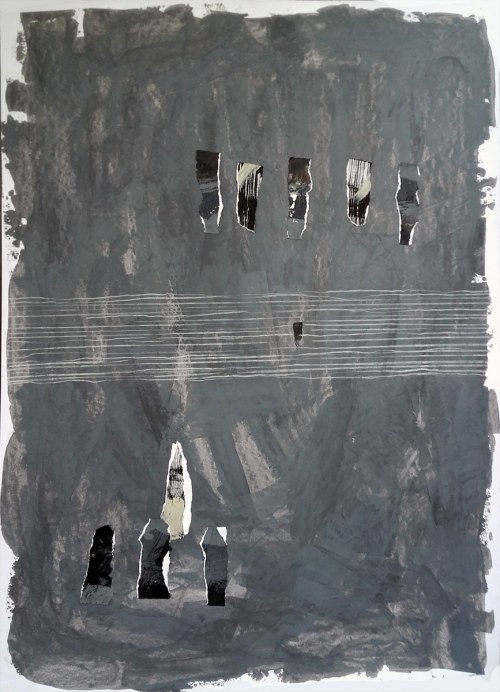 2, z cyklu: "Wydzieram się", 2018, Maria Bugajska Kondrad