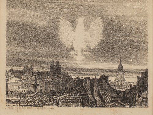 Polska, XIX/XX w. (1865 - 1928), Porządek panuje w Warszawie, 1916 r., Feliks Jabłczyński