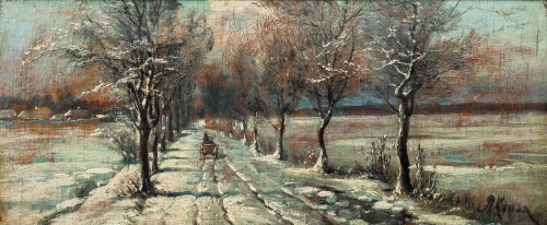 Polska, XIX/XX w. (1874 - 1943), Powrót do domu, ok.1910 r., Jan Komar