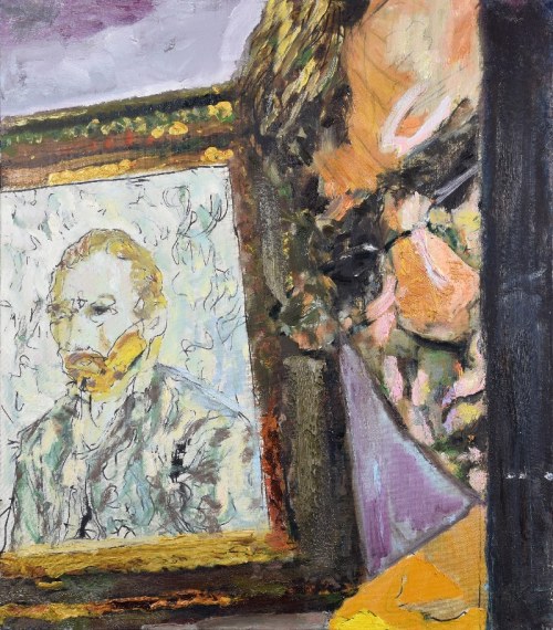 Ja i Van Gogh- z cyklu: O pięknie 4,2021, Wojciech Cieśniewski