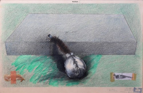 Scena II [Seria XIII], 1977, Marek Chlanda