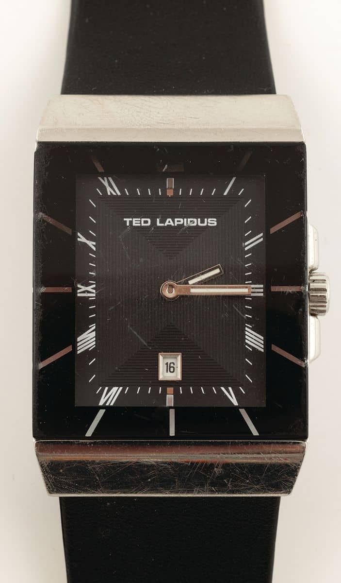 MEN'S ARM WATCH, Ted Lapidus, circa Online auction
