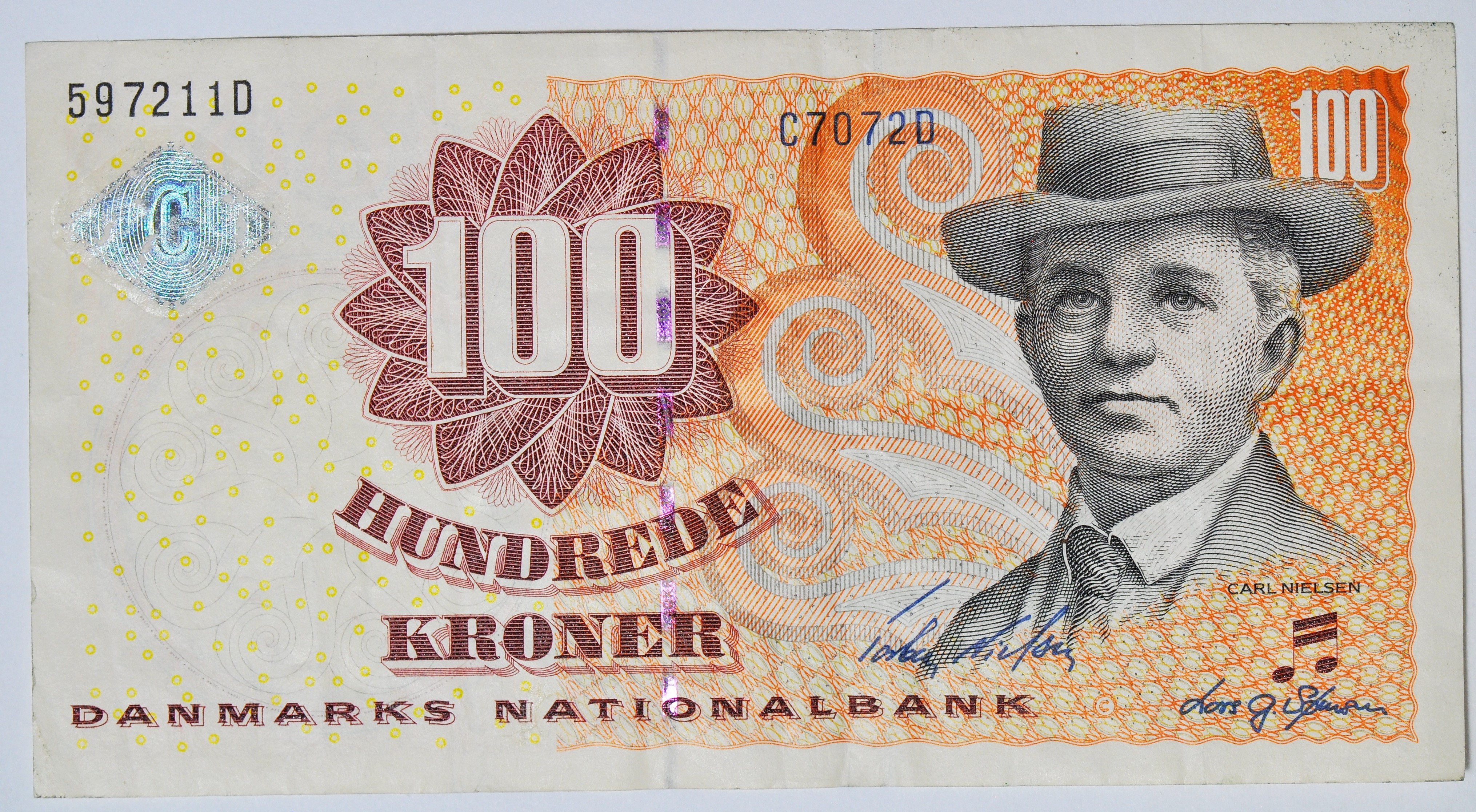 100 датских крон в рублях. 100 датских крон. Купюра 100 датских крон. Датская крона купюры. Датские кроны банкноты.