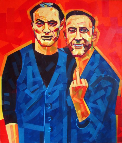 He and that Man, 2023, Piotr Kachny