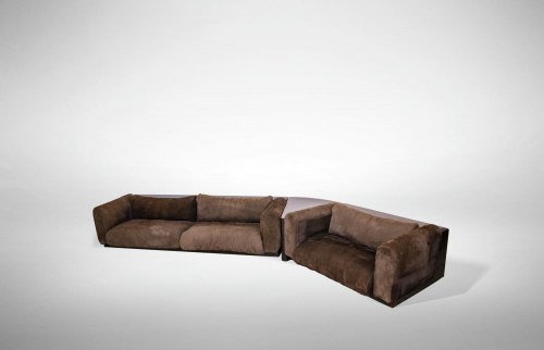 Top Rare sofa, designed by Cini Boeri for Knowll Gavina in 1970. A totally innovative modular system, which soon became iconic in 1970s and 1980s, and it is now considered a classic masterpiece of industrial design., Vintage Sofa