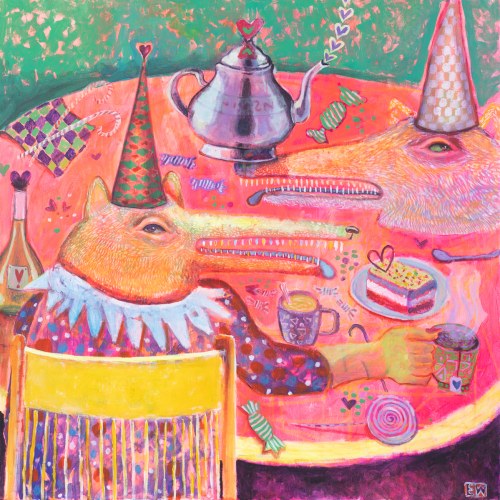 Tea time II, 2022, Emilia Waszak