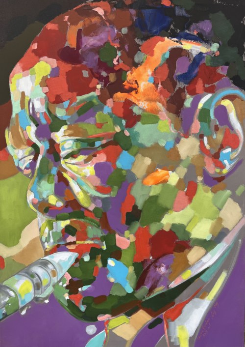 Charlie Parker Abstract, 2019, Monika Łakomska