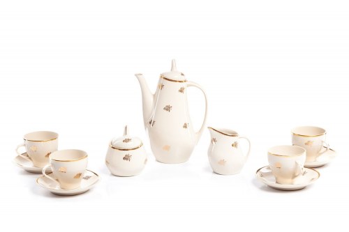 Kazimierz KOWALSKI (1931 - 1991), Serwis "Ewa" dla czterech osób, Zakłady Porcelitu Stołowego "Tułowice", Lucyna i Kazimierz Kowalscy
