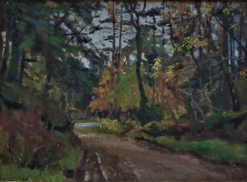 Pejzaż,1923, Einar Villiam Bogh