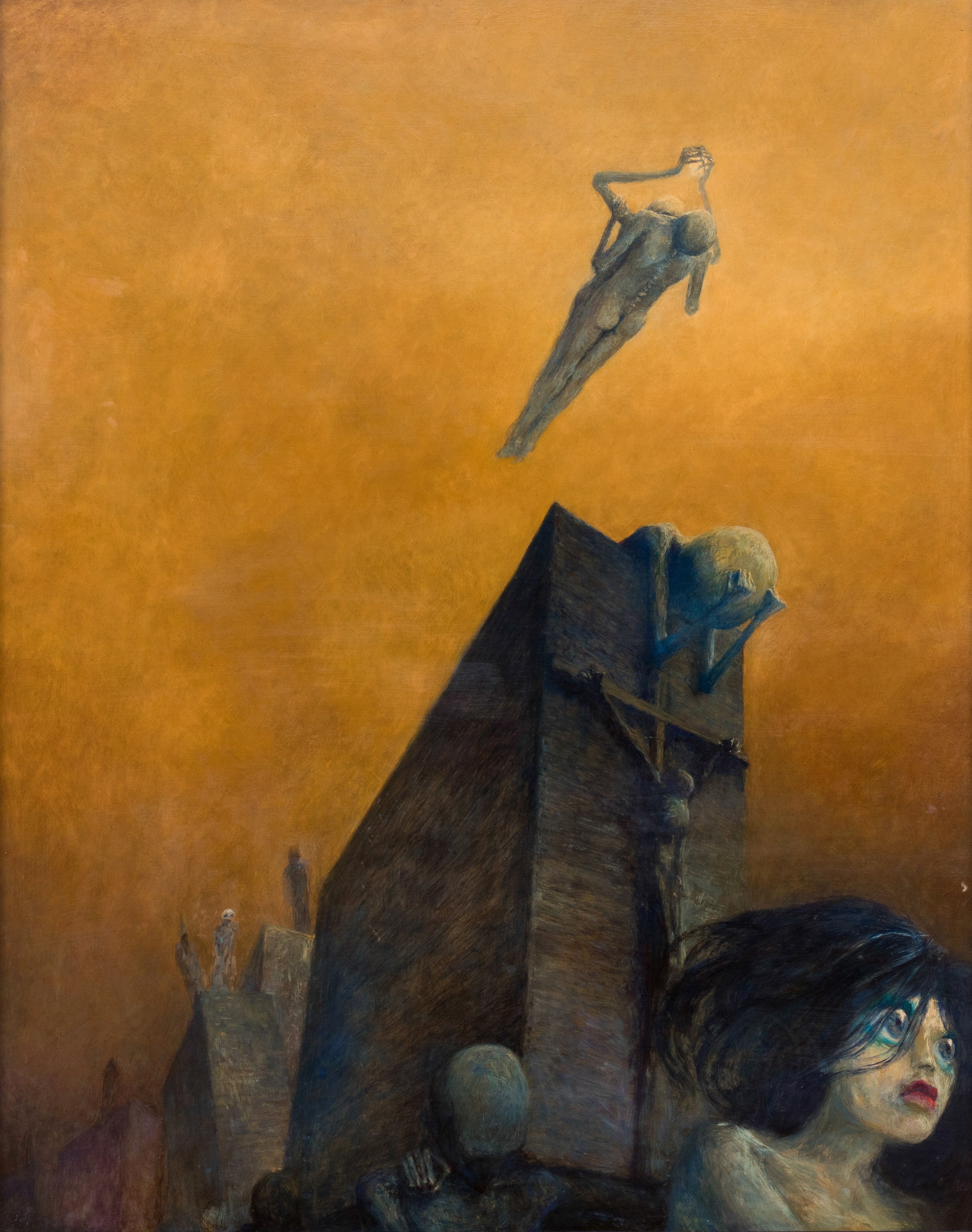 アート・デザイン・音楽 Zdzislaw Beksinski 1929-2005 Zdzislaw BEKSIŃSKI (1929-2005), AE78 - Online auction
