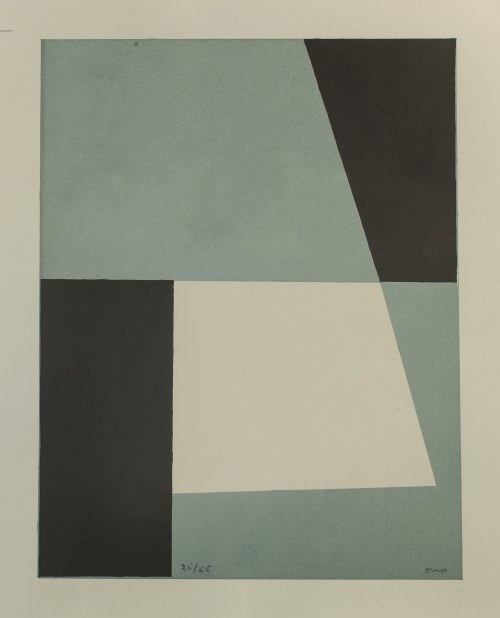 Szwecja, XX w. (1916 - 1996), Abstrakcja geometryczna, ok. 1960 r., Bengt Orup