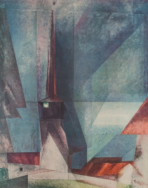 Kompozycja kubistyczna, Lyonel Feininger