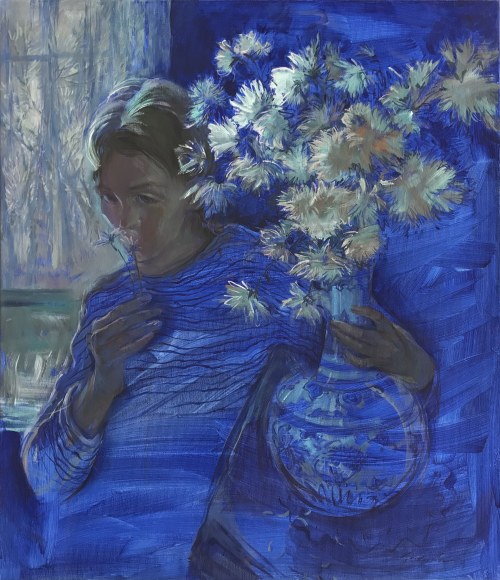 Ultramarine. Late Chrystantemums, 2022, Maria Niekrasowa