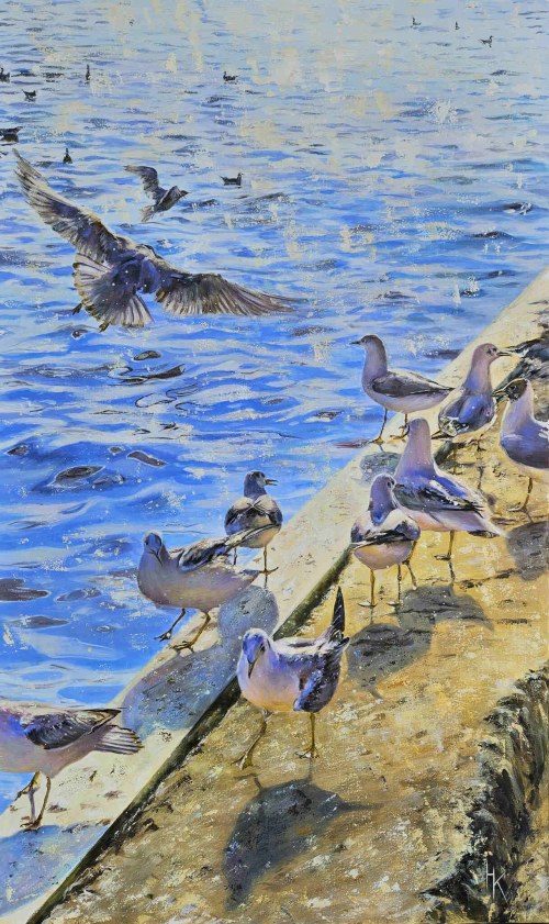Azure Symphony of the Baltic, 2023, Khrystyna Hladka