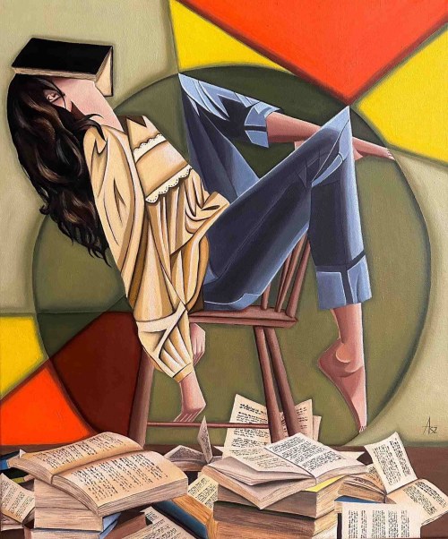 Bookworm, 2023, Anna Szelągowska