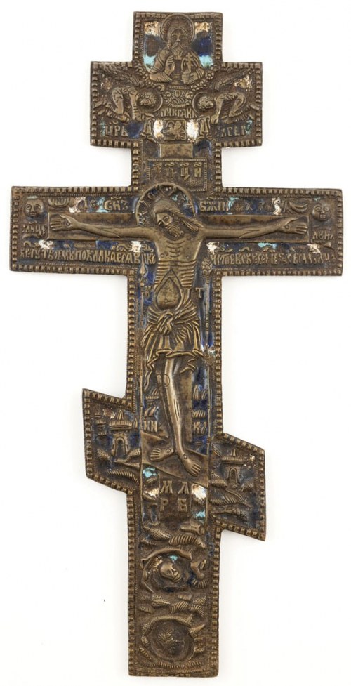 Ukrzyżowanie, Rosja, XIX w., Ikona