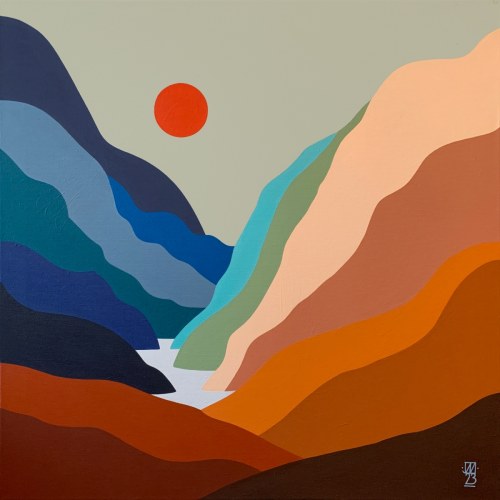 Rainbow Canyon, 2023, Jagoda Dziewanowska