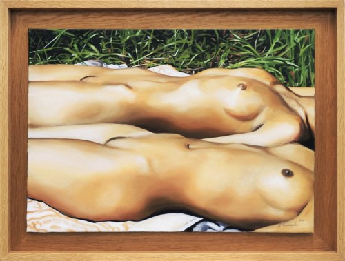 W trawie, 2019, Aleksandra Prusinowska