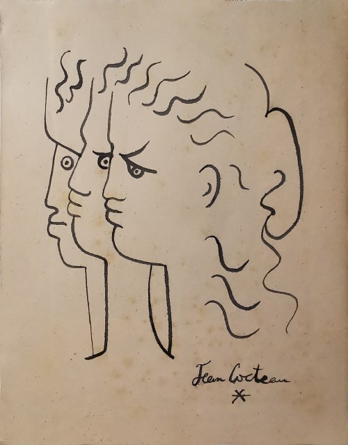Trzy profile, Jean Cocteau