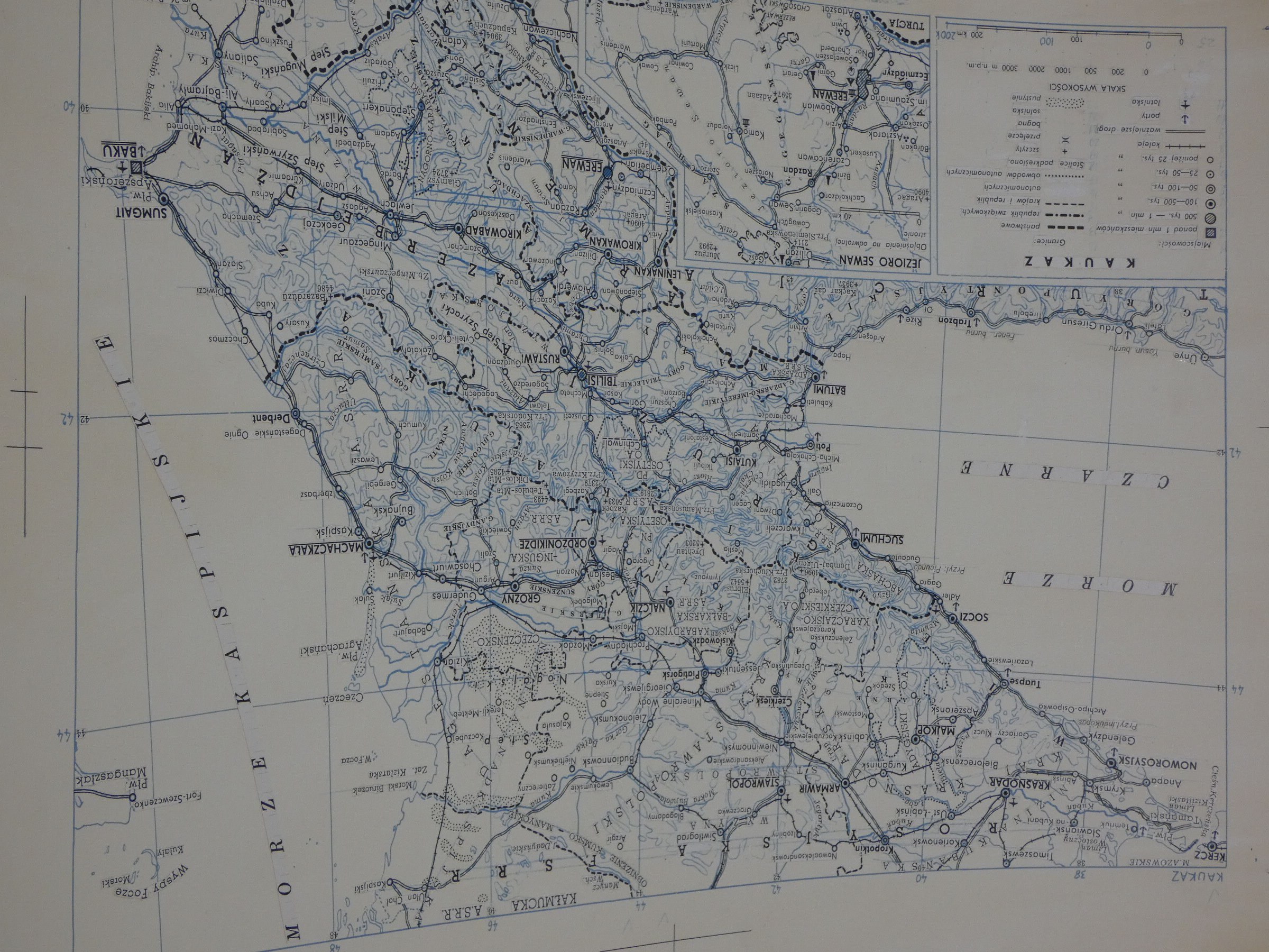 baranowski-leonard-map-caucasus-and-front-map-online-auction-online