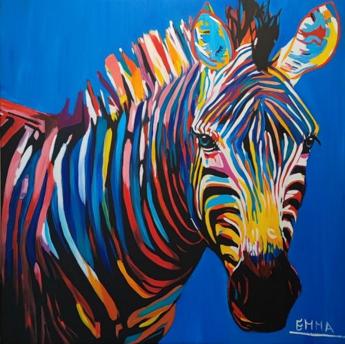 Zebra, 2023, Emma Chodorowska