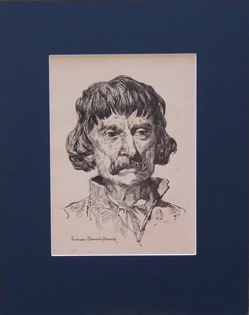 Studium mężczyzny,1881, Ludomir Benedyktowicz