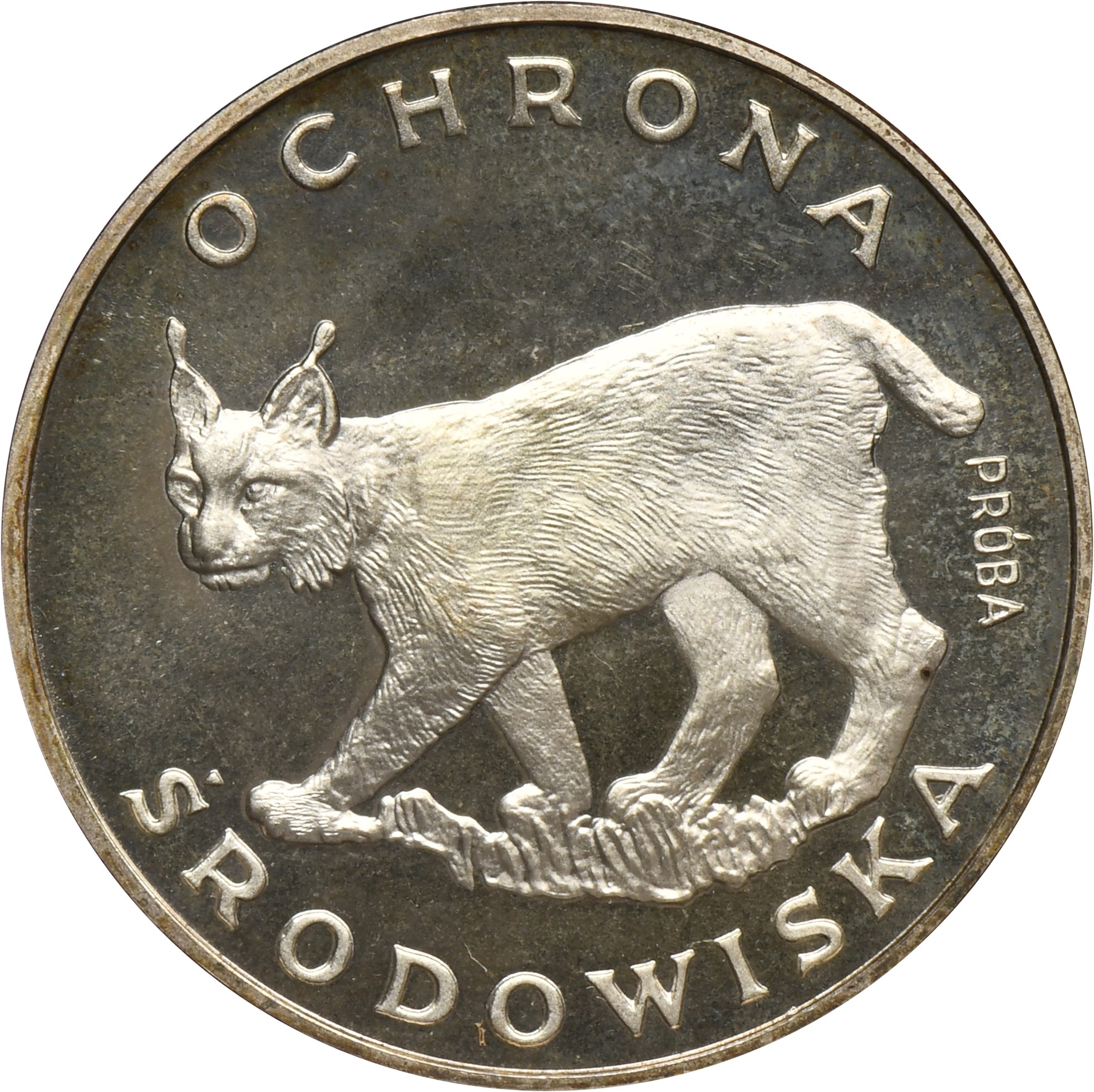 SAMPLE, 100 gold 1979 Environmental Protection Lynx - Online auction /  Online bidding - Price - OneBid