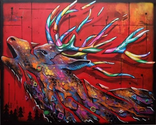 Mr. Stag, 2021, Paweł Świderski