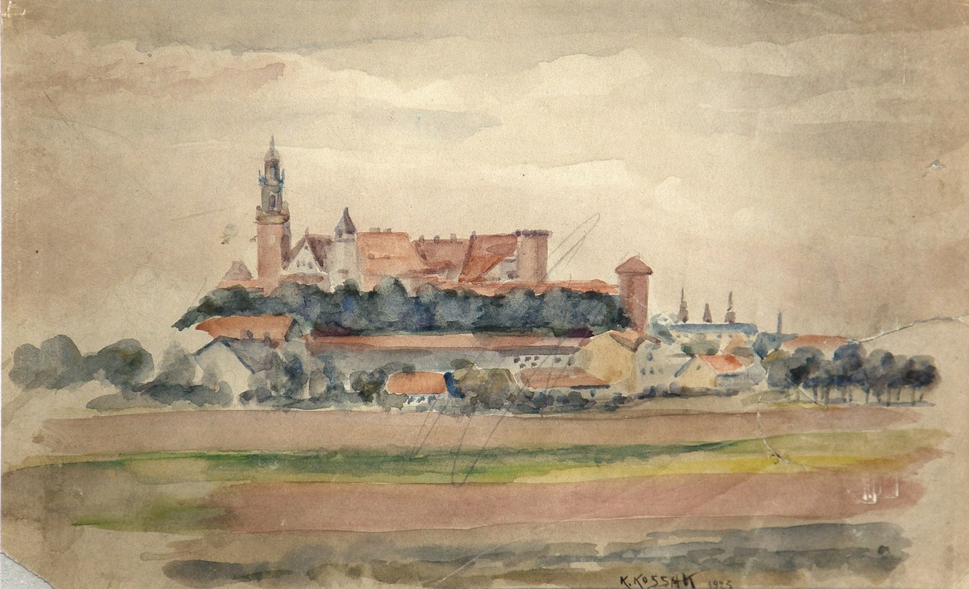 Karol Kossak (1896-1975), Wawel, [1923] - Online auction / Online bidding -  Price - OneBid