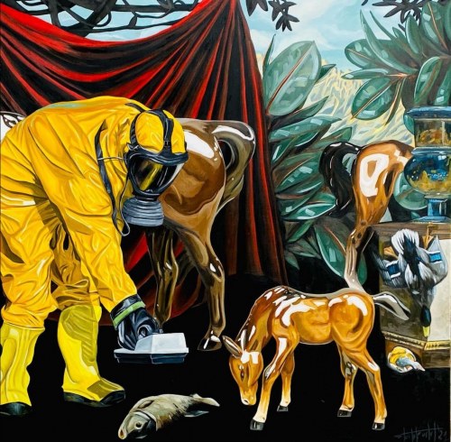 "What is dead is not gonna die", 2021, Szymon Kurpiewski